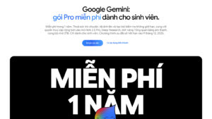 Hướng dẫn đăng ký Google Gemini Pro và 2TB dung lượng miễn phí cho sinh viên Việt Nam